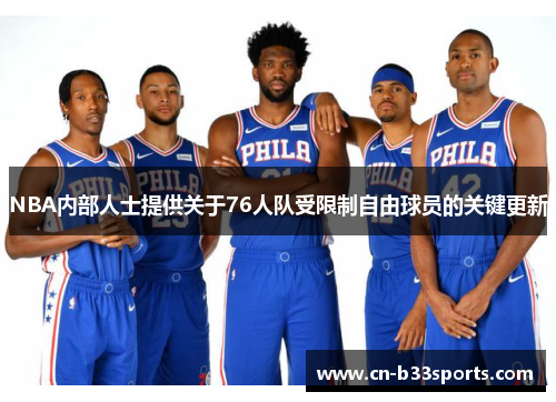 NBA内部人士提供关于76人队受限制自由球员的关键更新